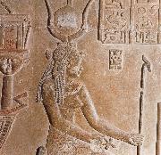 unknow artist, Kleopatra VII. ,Relief,Dendera,Agypten